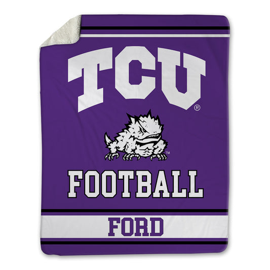 TCU - NCAA Football : Jesse Ford - Blanket-0