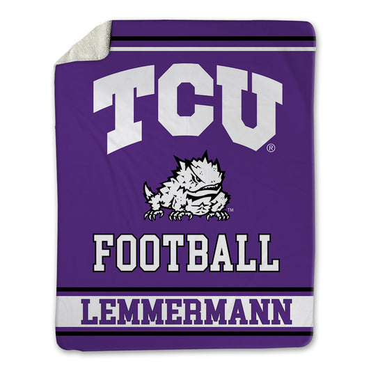 TCU - NCAA Football : Kyle Lemmermann - Blanket-0