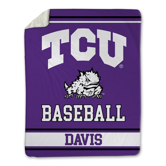 TCU - NCAA Baseball : Lance Davis - Blanket-0