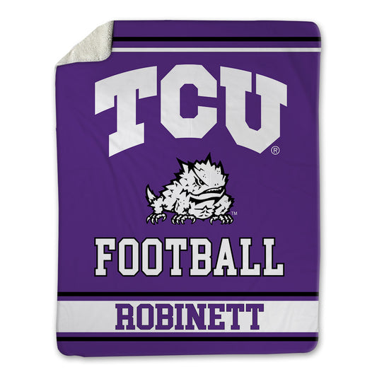 TCU - NCAA Football : Blake Robinett - Blanket-0