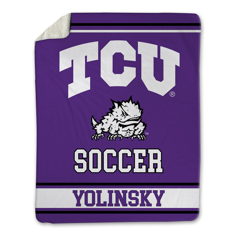 TCU - NCAA Women's Soccer : Emma Yolinsky - Blanket-0