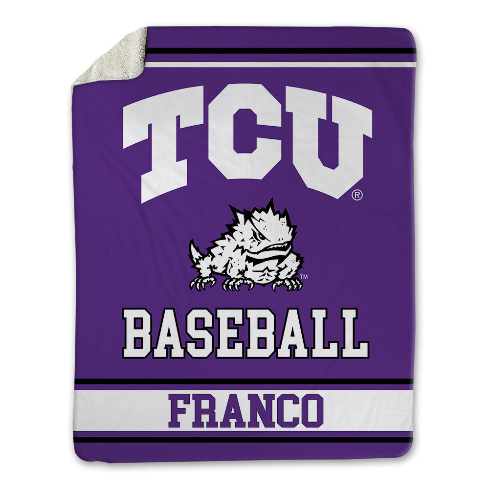 TCU - NCAA Baseball : Lucas Franco - Blanket-0