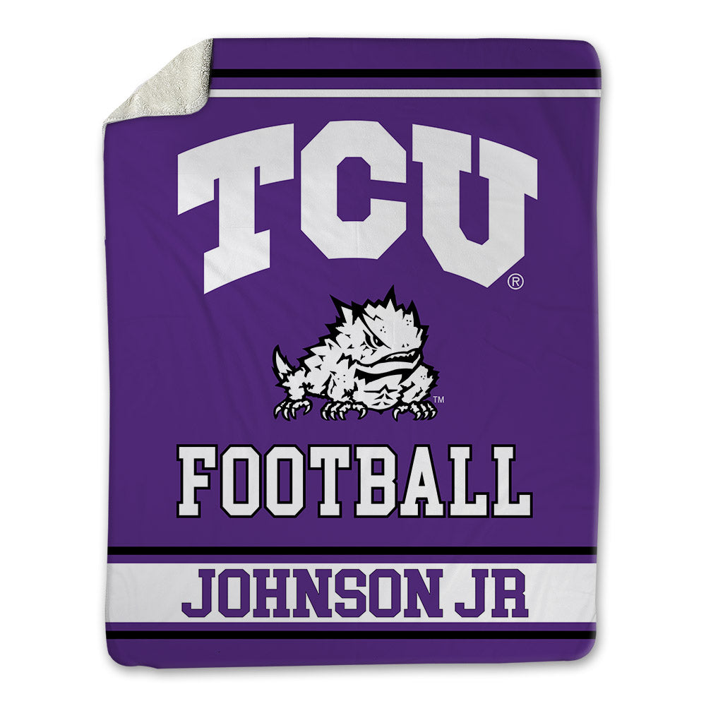 TCU - NCAA Football : Vincent Johnson Jr - Blanket-0