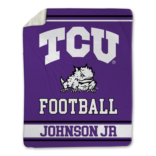 TCU - NCAA Football : Vincent Johnson Jr - Blanket-0