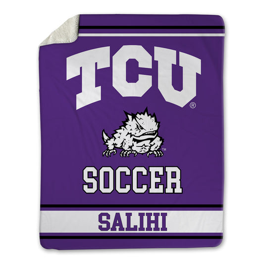 TCU - NCAA Women's Soccer : Betsi Salihi - Blanket-0