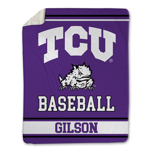 TCU - NCAA Baseball : George Gilson - Blanket-0