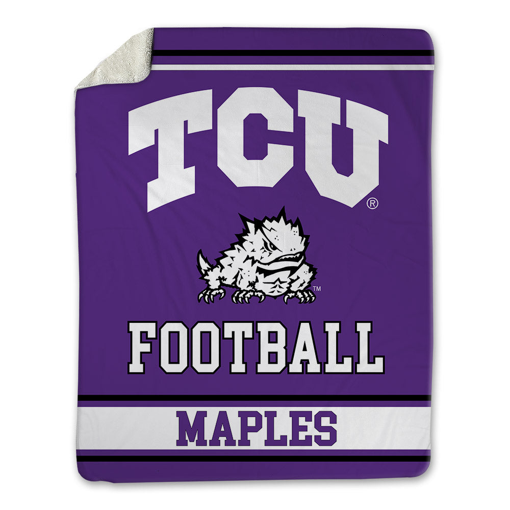 TCU - NCAA Football : Jayden Maples - Blanket-0
