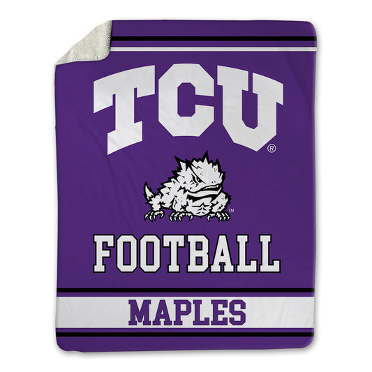 TCU - NCAA Football : Jayden Maples - Blanket-0