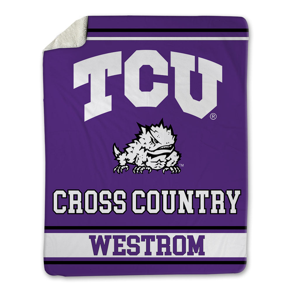 TCU - NCAA Men's Cross Country : Tyler Westrom - Blanket-0