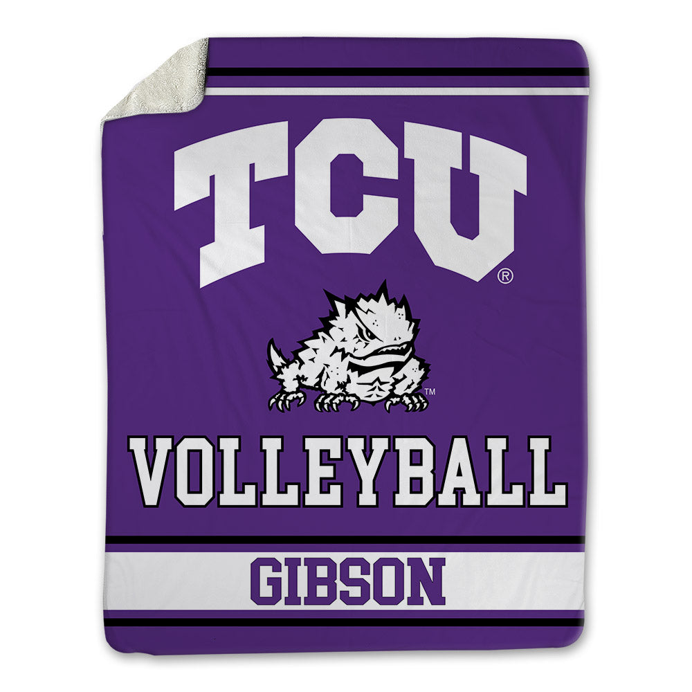TCU - NCAA Women's Volleyball : Jalyn Gibson - Blanket-0