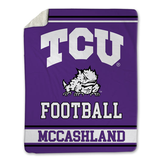 TCU - NCAA Football : Nate Mccashland - Blanket-0