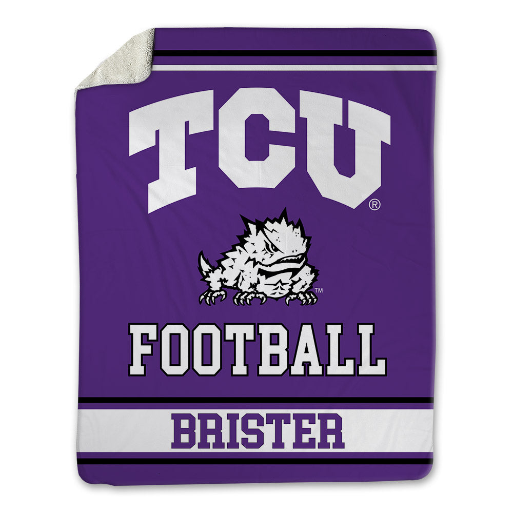 TCU - NCAA Football : Creece Brister - Blanket-0