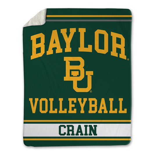 Baylor - NCAA Women's Volleyball : Taylor Crain - Blanket-0
