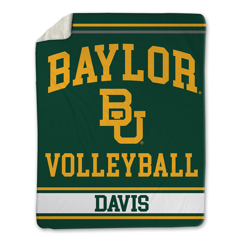 Baylor - NCAA Women's Volleyball : Victoria Davis - Blanket-0