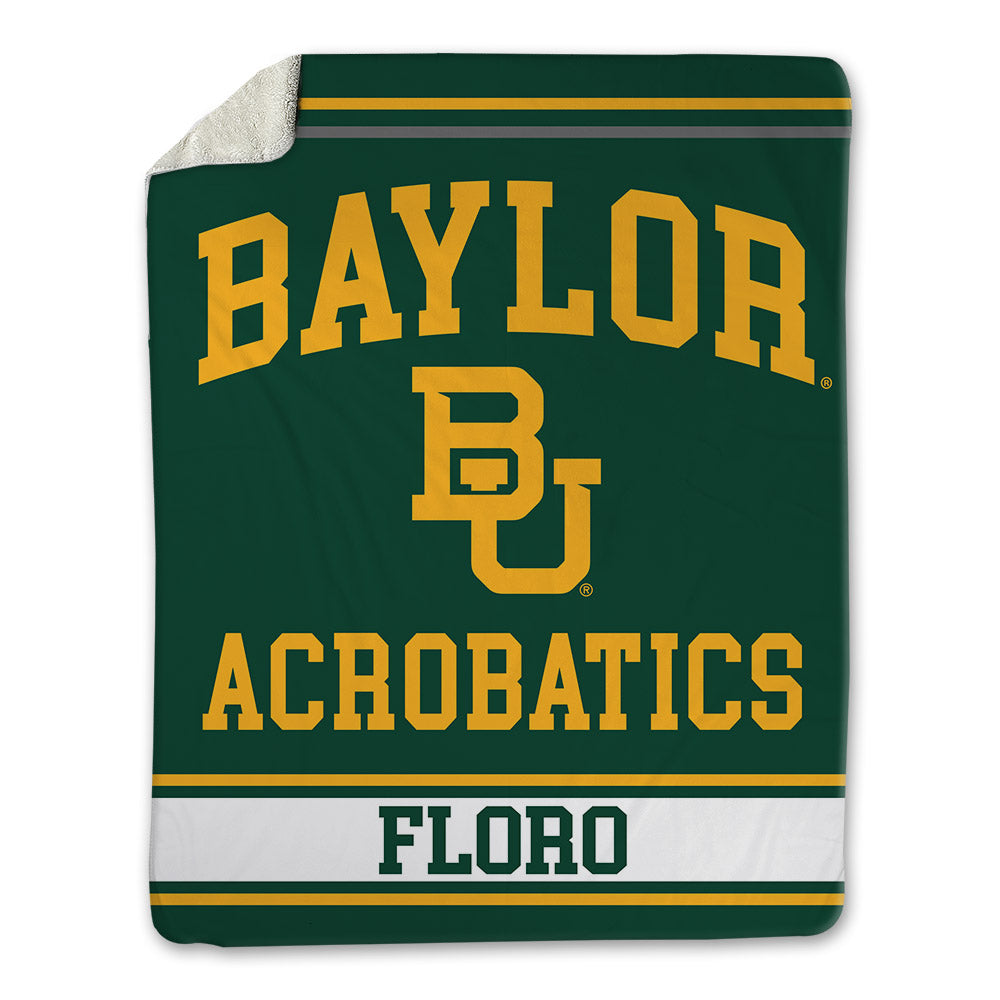 Baylor - NCAA Acrobatics & Tumbling : Ava Floro - Blanket-0