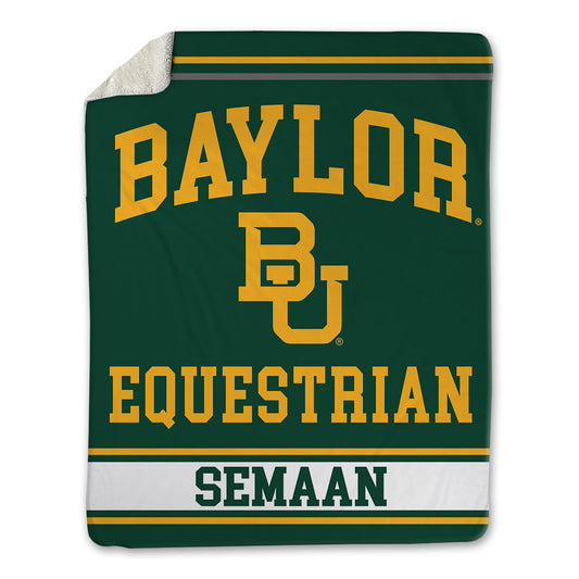 Baylor - NCAA Equestrian : Nyla Semaan - Blanket-0