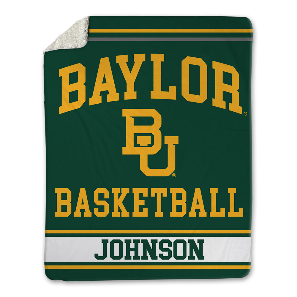Baylor - NCAA Women's Basketball : Kiersten Johnson - Blanket-0