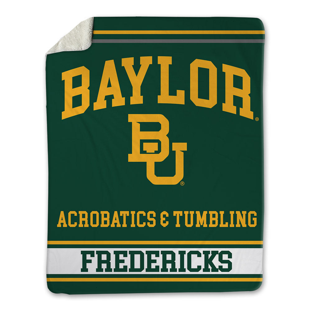 Baylor - NCAA Acrobatics & Tumbling : Leah Fredericks - Blanket-0