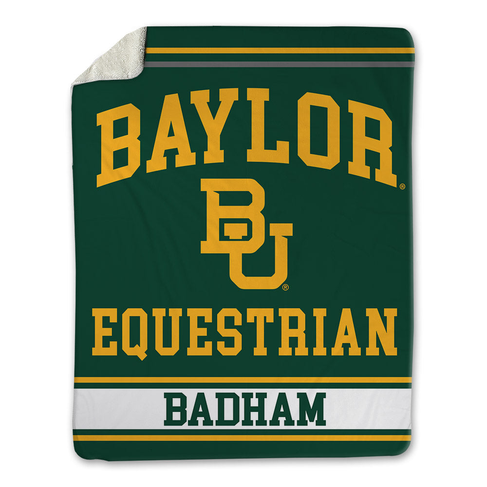 Baylor - NCAA Equestrian : Lila Badham - Blanket-0
