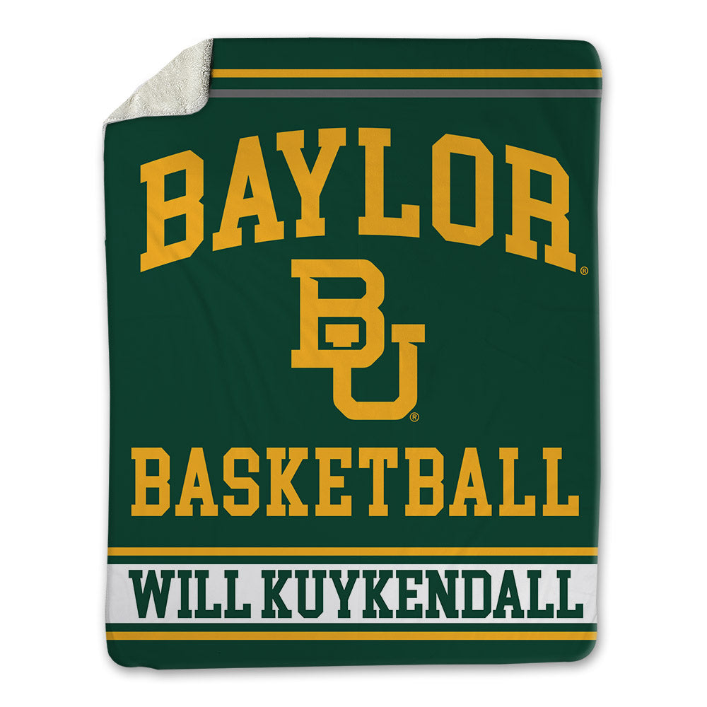 Baylor - NCAA Men's Basketball : Will Will Kuykendall - Blanket-0