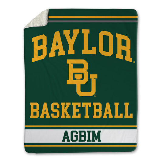 Baylor - NCAA Men's Basketball : Obi Agbim - Blanket-0