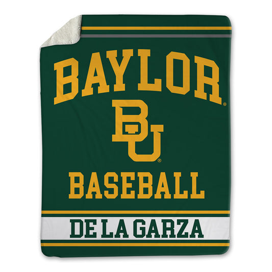 Baylor - NCAA Baseball : Robert De La Garza - Blanket-0
