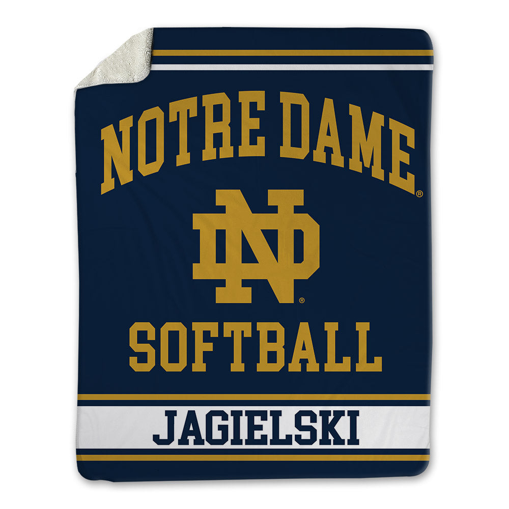 Notre Dame - NCAA Softball : Cassidy Jagielski - Blanket-0