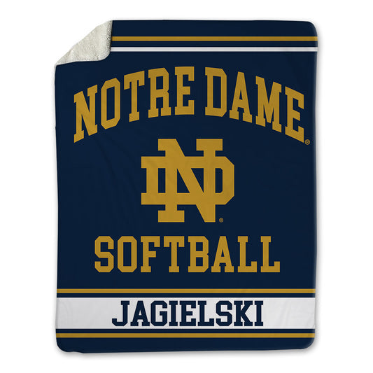 Notre Dame - NCAA Softball : Cassidy Jagielski - Blanket-0