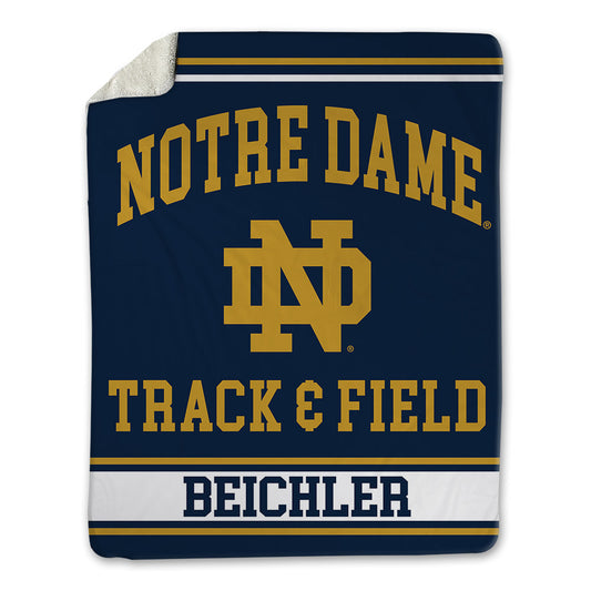 Notre Dame - NCAA Men's Track & Field : Talon Beichler - Blanket-0