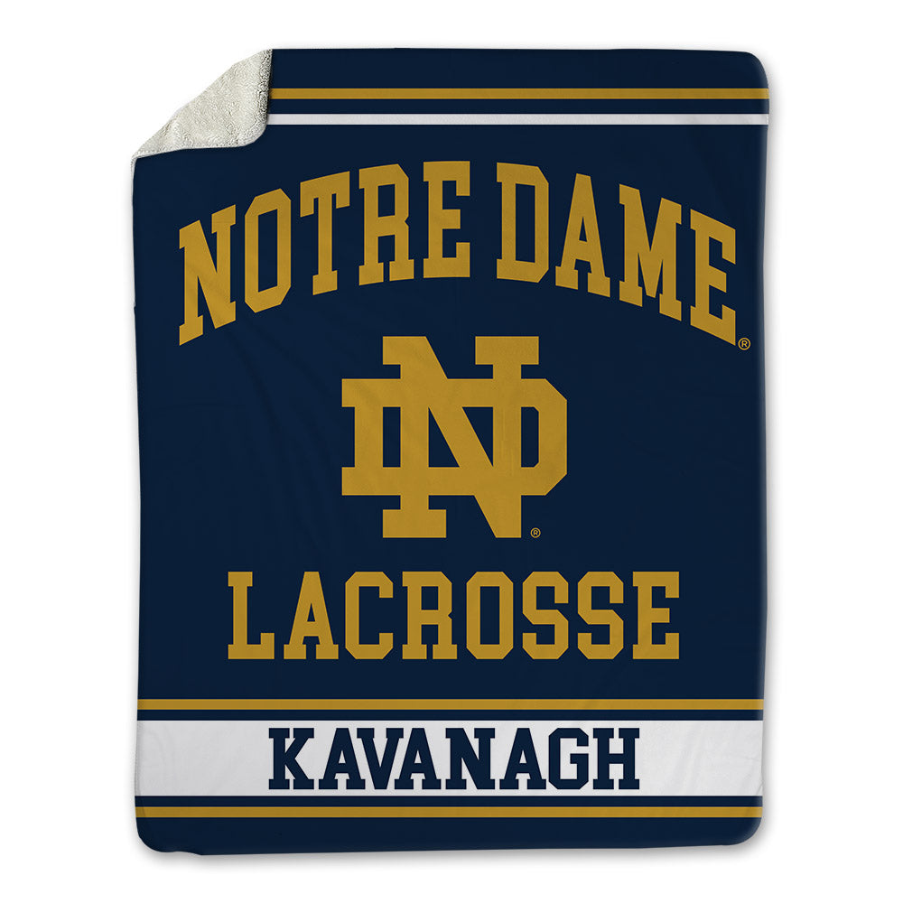 Notre Dame - NCAA Women's Lacrosse : Ingrid Kavanagh - Blanket-0