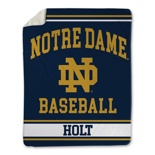 Notre Dame - NCAA Baseball : Jonathan Holt - Blanket-0
