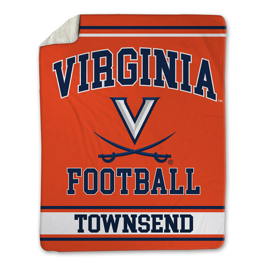 Virginia - NCAA Football : Justin Townsend - Blanket-0