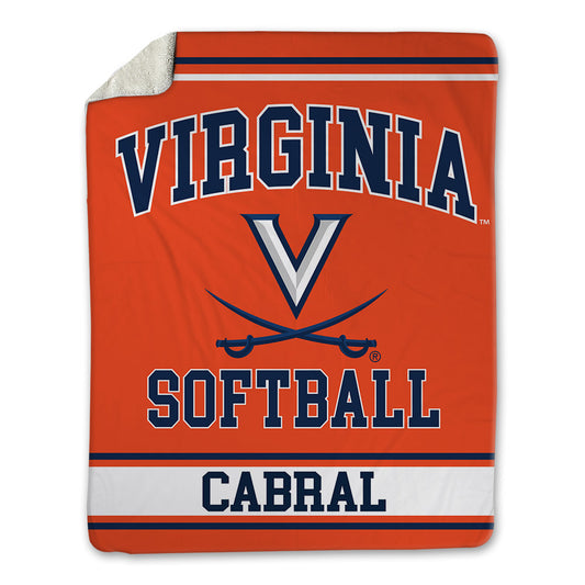 Virginia - NCAA Softball : Bella Cabral - Blanket-0