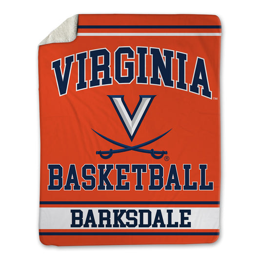 Virginia - NCAA Men's Basketball : Silas Barksdale - Blanket-0