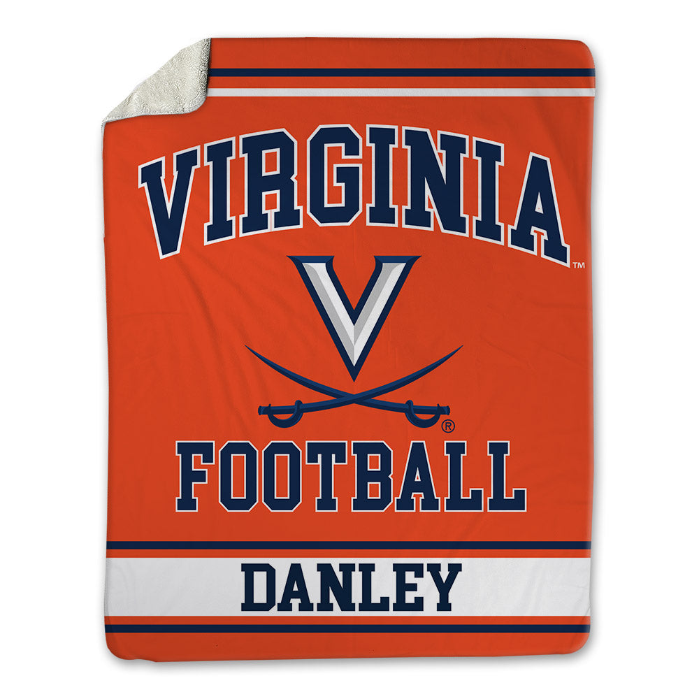 Virginia - NCAA Football : Landon Danley - Blanket-0