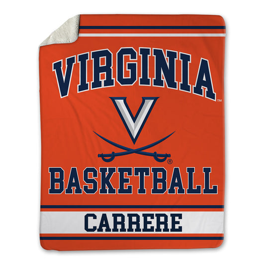 Virginia - NCAA Men's Basketball : Martin Carrere - Blanket-0