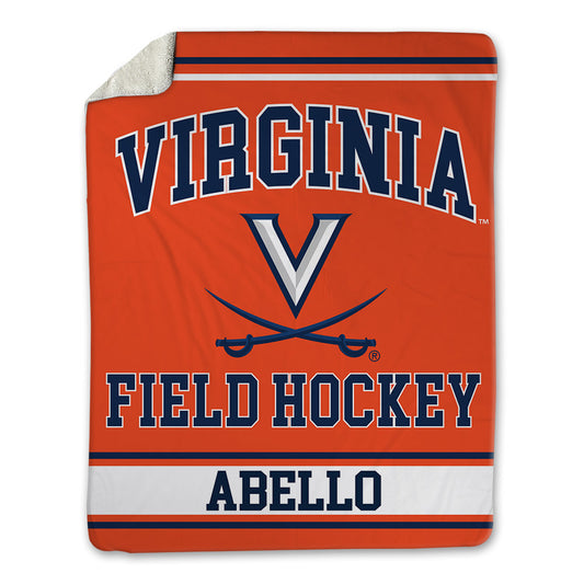 Virginia - NCAA Women's Field Hockey : Mia Abello - Blanket-0
