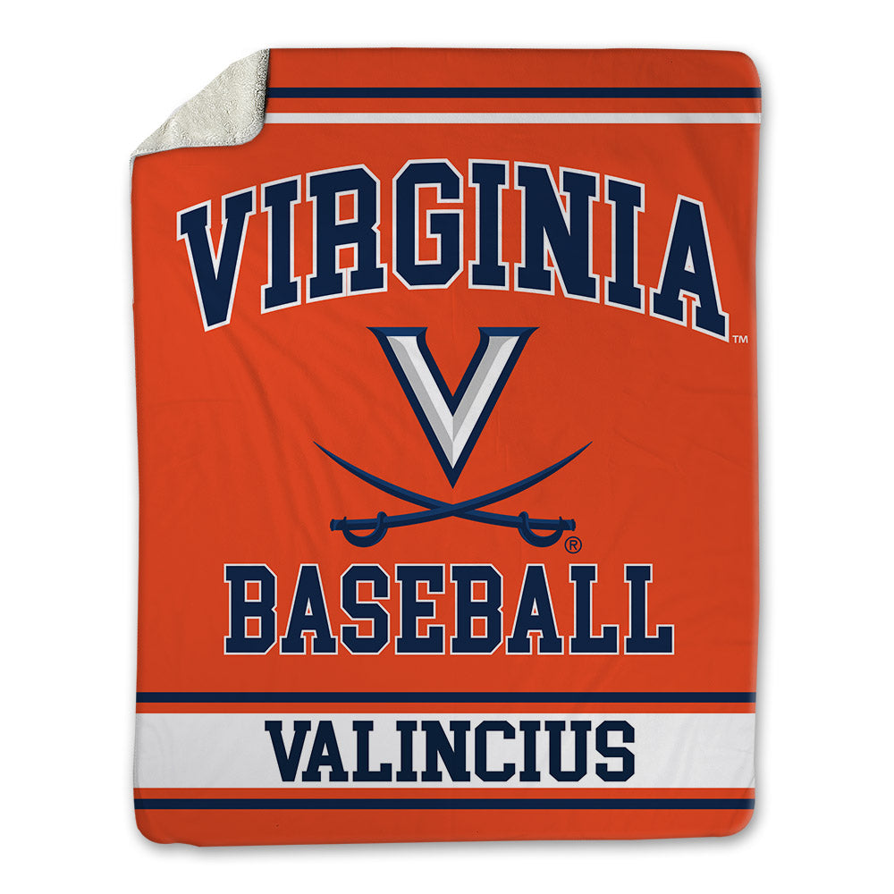Virginia - NCAA Baseball : Tomas Valincius - Blanket-0