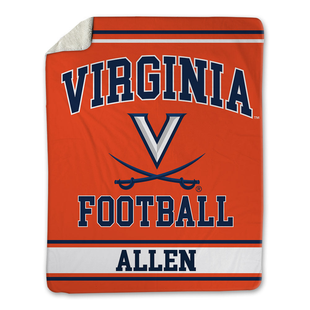 Virginia - NCAA Football : Jonathan Allen - Blanket-0