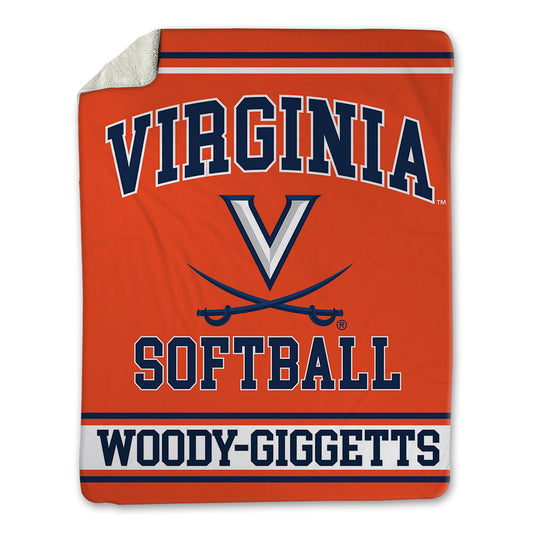 Virginia - NCAA Softball : Kamyria Woody-Giggetts - Blanket-0