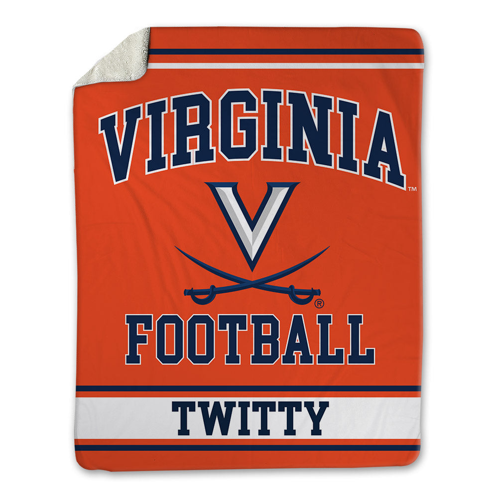 Virginia - NCAA Football : Dakota Twitty - Blanket-0