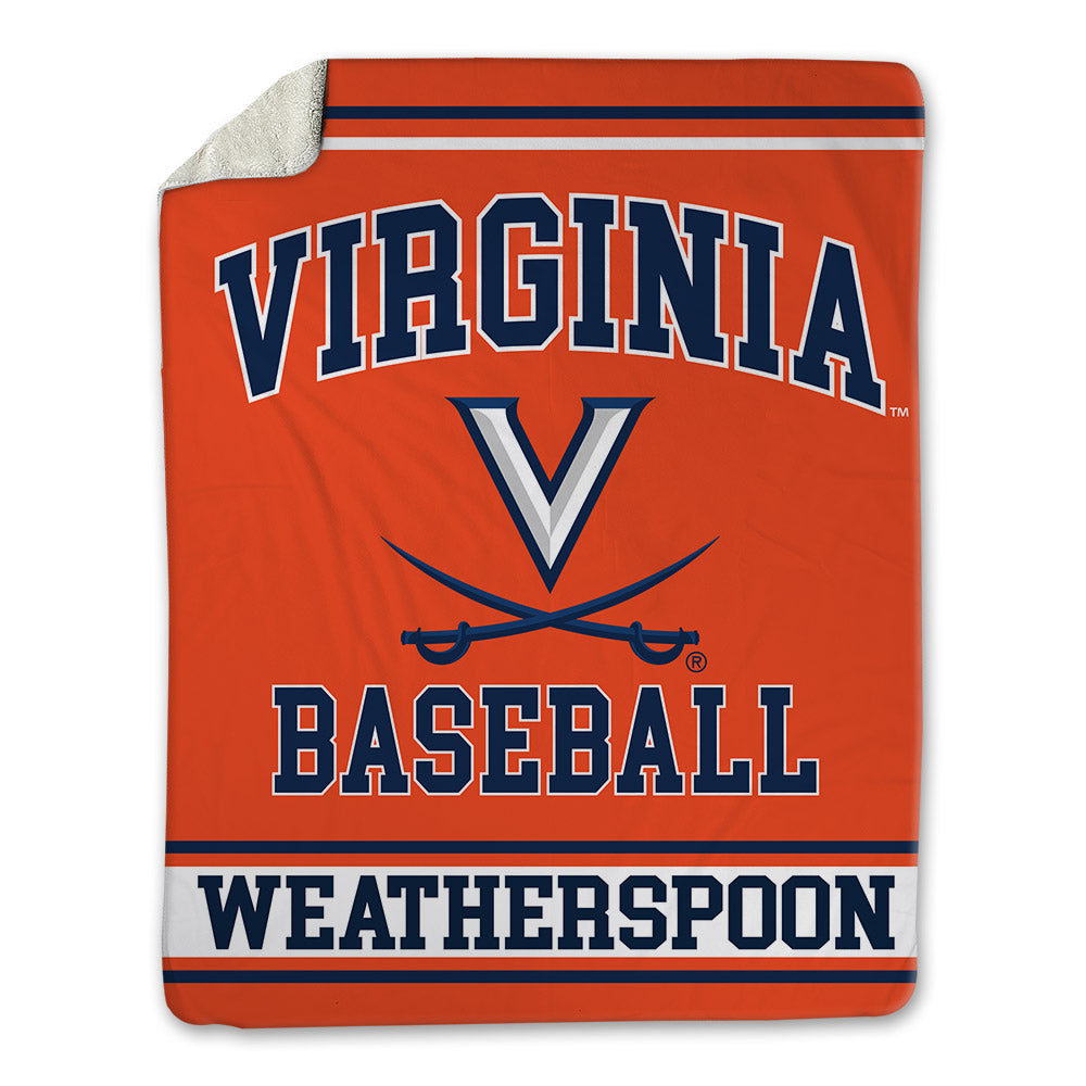 Virginia - NCAA Baseball : Jake Weatherspoon - Blanket-0