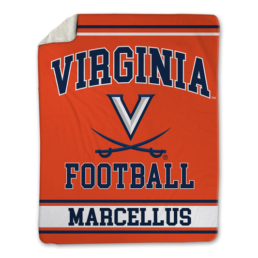 Virginia - NCAA Football : Maddox Marcellus - Blanket-0