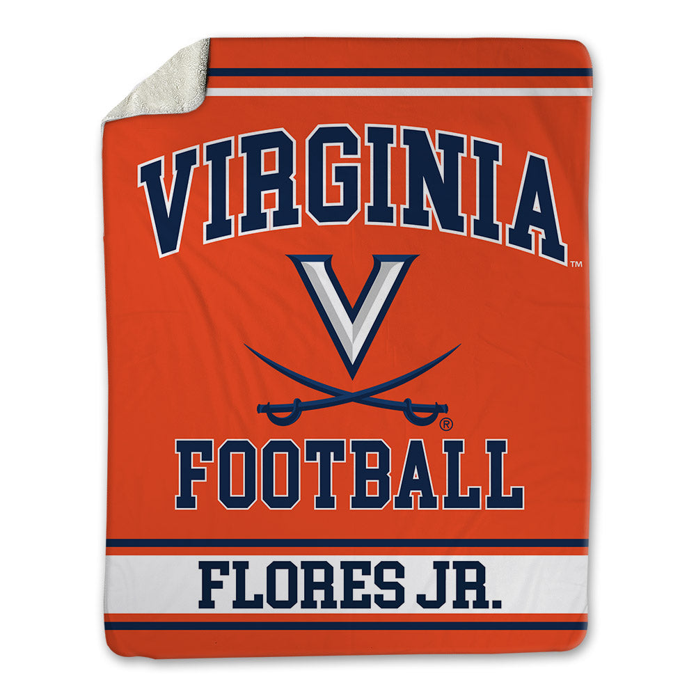 Virginia - NCAA Football : Rico Flores Jr. - Blanket-0