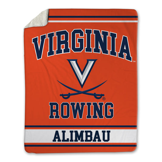 Virginia - NCAA Women's Rowing : Emma Alimbau - Blanket-0