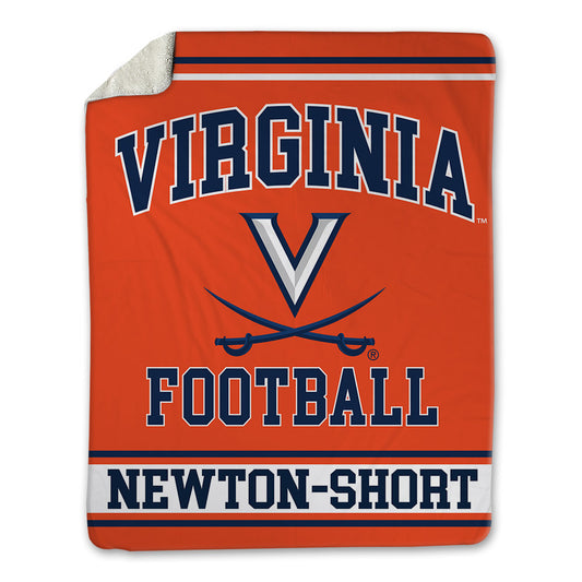 Virginia - NCAA Football : Dillon newton-short - Blanket-0