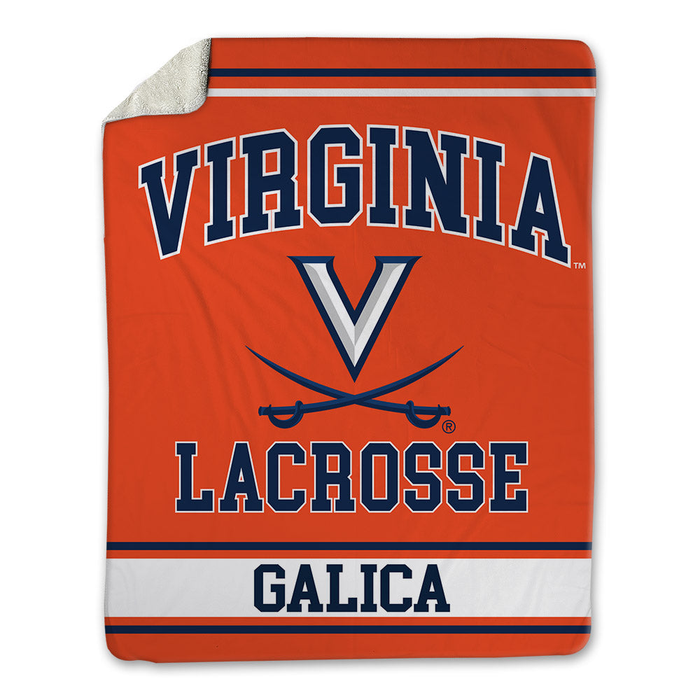 Virginia - NCAA Women's Lacrosse : Kate Galica - Blanket-0