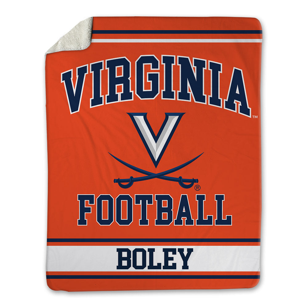 Virginia - NCAA Football : Mckale Boley - Blanket-0