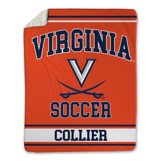 Virginia - NCAA Women's Soccer : Aniyah Collier - Blanket-0
