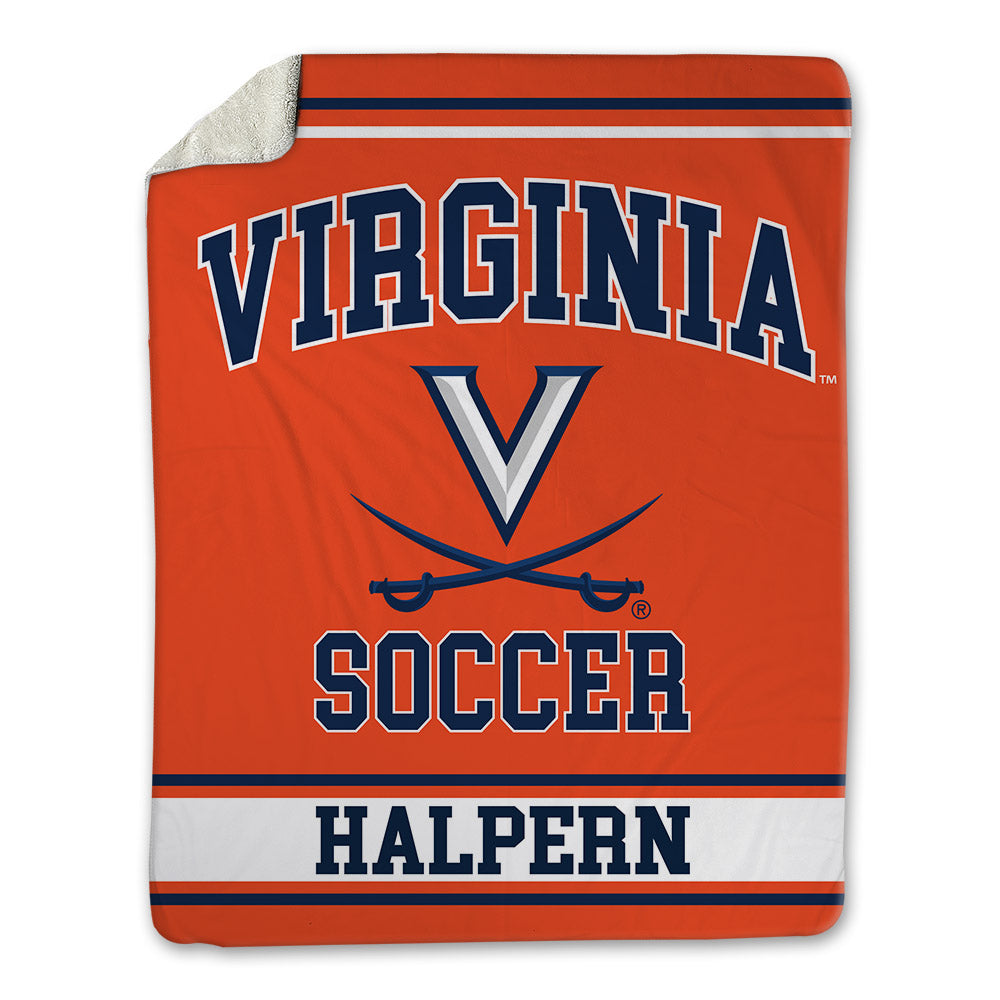 Virginia - NCAA Women's Soccer : addison halpern - Blanket-0